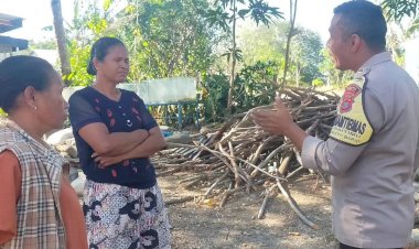 Jelang-Masa-Kampanye,-Bhabinkamtibmas-Naitimu-Polres-Belu-Ajak-Warga-Jaga-Kamtibmas-dan-Jauhi-Diri-dari-Berita-Hoax