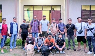 Masuk-Secara-Ilegal-ke-Wilayah-Indonesia,-Delapan-Warga-Negara-Asing-Asal-Bangladesh-Diamankan-Aparat-Polres-Belu