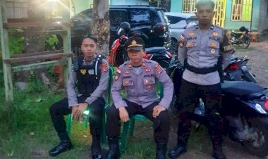 Terjun-dari-Sore-hingga-Malam,-Personel-Satgas-OMB-Polres-Belu-Amankan-Kampanye-Caleg-dari-Partai-Nasdem