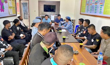 Cipta-Kondisi-Jelang-Pemilu,-Polres-Belu-Adakan-Silaturahmi-Bersama-Perguruan-Pencak-Silat,-SOBAT-dan-Forum-Komunikasi-Pejuang-Timor-Timur