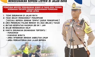 Demi-Keselamatan-Berlalu-Lintas,-Simak-Penyampaian-Kasat-Lantas-Polres-Belu-Tentang-Aturan-Resmi-Penggunaan-Sepeda-Listrik