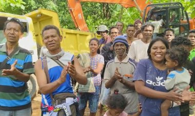 Upayakan-Sumur-Bor-hingga-Perbaiki-Jalan,-Kapolres-Belu,-AKBP-Richo-N.D-Simanjuntak-Dibanjiri-Ucapan-Terima-Kasih-dari-Warga-desa-Tukuneno