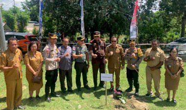 Dukung-Program-Pemerintah,-Kapolres-Belu-Didampingi-Wakapolres-Hadiri-Acara-Gerakan-Sinergi-Reforma-Agraria-di-Desa-Duakoran