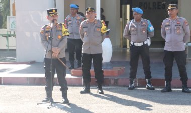 Disiplin,-Hirarki-dan-Loyalitas-Jadi-Penekanan-Utama-Kapolres-Belu-di-Apel-Jam-Pimpinan