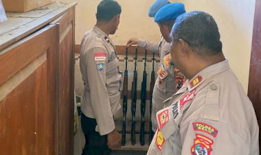 Uji-Disiplin-dan-Kesiapsiagaan-Personil-dalam-Pelaksanaan-Tugas,-Propam-Polres-Belu-Sidak-ke-Polsek-Dan-Pos-Perbatasan