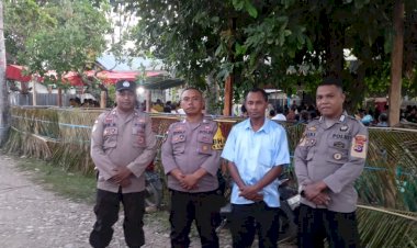 Dihadiri-Ratusan-Umat,-Polsek-Raimanuk-Turun-Amankan-Misa-Syukur-Kaul-Kekal-Suster-Maria-Magdalena-Bui