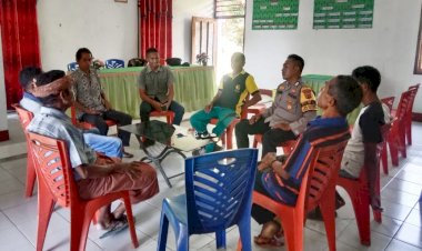 Berkat-Koordinasi-dan-Imbauan-Kamtibmas-Bhabinkamtibmas-Polres-Belu,-Kantor-Desa-Aitoun-yang-Sempat-di-Segel-Warga-Kini-di-Buka-Kembali