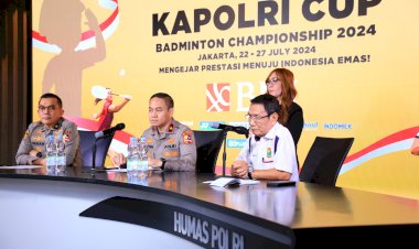 Polri-Gelar-Kejuaraan-Badminton-Kapolri-Cup-2024,-Upaya-Asah-Bibit-Muda