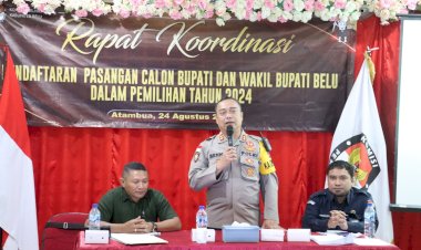 Rakor-Pendaftaran-Calon-Bupati-dan-Wakil-Bupati,-Kapolres-Belu-Tegaskan-Polri-Netral-dan-Siap-Amankan-Tahapan-Pilkada-2024