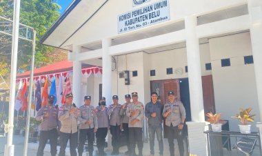Tahapan Penelitian-Persyaratan-Paslon-Dimulai,-Satgas-OMP-Polres-Belu-Gelar-Patroli-Sisir-Perkotaan-dan--Kantor-Penyelenggara-Pemilu