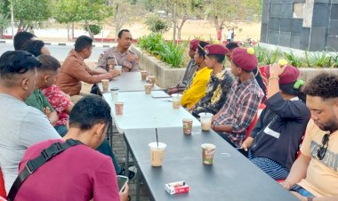 Duduk-Bersama-Bahas-Kamtibmas,-Kapolres-Belu-Ajak-PMKRI-dan-BEM-STISIP-Dukung-Polri-Ciptakan-Pilkada-2024-yang-Aman-dan-Damai