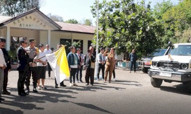 Ratusan-Peziarah-Serentak-Hadiri-Misa-Agung-Paus-Fransiskus,-Polres-Belu-Lakukan-Pengamanan-Ekstra-Ketat-di-Titik-titik-ini