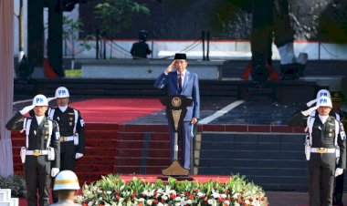 Presiden-Jokowi-Pimpin-Upacara-Hari-Kesaktian-Pancasila-di-Lubang-Buaya,-Kapolri-Turut-Mendampingi
