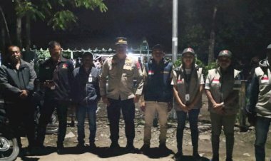 Hari-ke-11-Kampanye,-Polsek-Raimanuk-Turun-Malam-Hari-Amankan-Kampanye-Paslon-Bupati-dan-Wakil-Bupati-Pilkada-2024