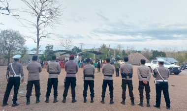 Hari-ke-32-Kampanye,-Satgas-OMP-Polres-Belu-Turun-di-6-Titik-Dalam-Kota-Amankan-Kampanye-Dua-Paslon-Bupati-dan-Wakil-Bupati-Pilkada-2024