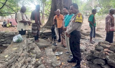 Respon-Cepat-Tangani-Gangguan-Kamtibmas,-Polres-Belu-Fasilitasi-Sumpah-Adat-Akhiri-Konflik-Warga-Antar-desa-Di-Kakuluk-Mesak