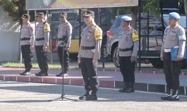 Tegas,-Kapolres-Belu,-AKBP-Benny-Miniani-Arief-Larang-Anggota-Bawa-Senjata-Api-Saat-Pengamanan-TPS-Pilkada-2024