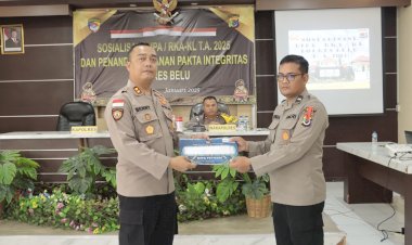 Awali-Tahun-2025,-Kapolres-Belu-Pimpin-Sosialisasi-DIPA/RKA-KL-T.A-2025--dan-Penandatanganan-Pakta-Integritas