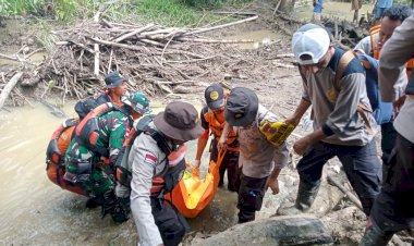 Tiga-Hari-Lakukan-Penyisiran,-Polsek-Tasifeto-Timur-bersama-Tim-Gabungan-Temukan-Jasad-Auria-Da-Costa-yang-Hilang-Terseret-Banjir