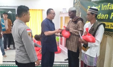 Dilepas-Secara-Simbolis-oleh-Kapolres-Belu,-UPZ-Mushola-Baiturrahman-Polres-Belu-Salurkan-Zakat,-Infaq,-Shadaqah-dan-Fidyah