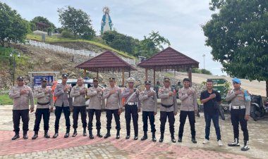 Beri-Kenyamanan-Masyarakat-Saat-Merayakan-Libur-Lebaran,-Personel-Operasi-Ketupat-2025-Polres-Belu-Gelar-Patroli-Cipta-Kondisi-di-Tempat-Wisata