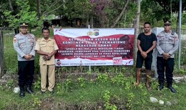 Pasang-Spanduk-di-Tempat-Strategis,-Polres-Belu-Imbau-Warga-Waspada-dan-Laporkan-Aksi-Premanisme-Lewat-Call-Center-110