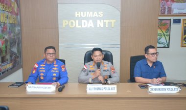 13-Tersangka,-2-Buron:-Polda-NTT-Ungkap-Deretan-Kasus-TPPO-dan-People-Smuggling-dalam-Konferensi-Pers-di-Mapolda-NTT