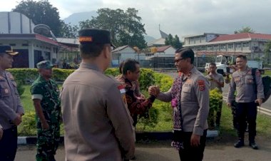 Wakapolda-NTT-Disambut-Hangat-di-Ende,-Gelar-Kegiatan-Asistensi-Jajaran-Polres-Daratan-Flores