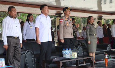 Kapolres-Belu-Hadiri-Upacara-Penutupan-Pendidikan-Dasar-Militer-Kadet-Mahasiswa-D-3-Cohort-5-Unhan-RI