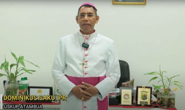 Pesan-Damai-dari-Tapal-Batas,-Uskup-Atambua-Minta-Masyarakat-Tidak-Terprovokasi-dan-Terjun-dalam-Tindakan-Anarkis-yang-Merusak-Persatuan-Bangsa