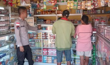 jamin-Situasi-Kondusif,-Piket-Jaga-SPKT-Polsek-Lasiolat-Polres-Belu-Laksanakan-patroli-dan-Imbauan-kepada-masyarakat