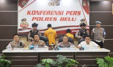 Gelar-Konferensi-Pers,-Kapolres-Belu-Beberkan-Fakta-fakta-Dibalik-Kecelakaan-Maut-di-Depan-Bandara-A.-A-Bere-Tallo-Atambua