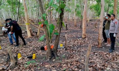 Unit-Identifikasi-Polres-Belu-bersama-Polsek-Tasifeto-Timur-Olah-TKP-Penemuan-Mayat-di-Hutan-Raibasin