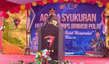 Syukuran-HUT-Korps-Brimob-Polri-ke-80,-Kapolres-Belu-Apresiasi-Kinerja-Brimob-dalam-Pemeliharaan-Stabilitas-Kamtibmas