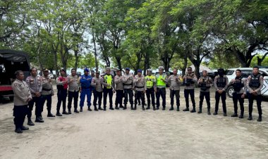 Cegah-Gangguan-Kamtibmas-di-Awal-Tahun-2026,-Personel-Gabungan-Polres-Belu-Turun-Full-Amankan-Sejumlah-Tempat-Wisata-di-Kakuluk-Mesak