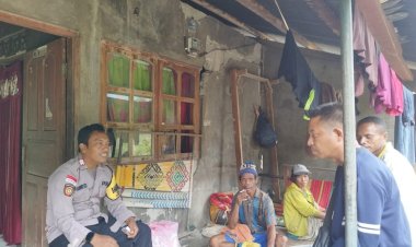 Hujan-belum-Berakhir,-Bhabinkamtibmas-Polres-Belu-Imbau-Warga-Waspada-Banjir-dan-Tanah-Longsor