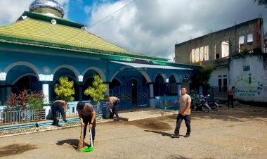 Jelang-Peringatan-Isra-Mi’raj-1447-H,-Polres-Belu-Gelar-Bakti-Religi-di-Dua-Masjid-Besar-Kota-Atambua