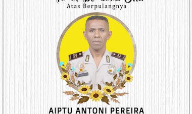 Polres-Belu-Berduka,-AIPTU-Antoni-Pareira-Anggota-Samapta-Tutup-Usia-Karena-Sakit-Menahun