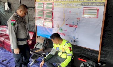 Turun-ke-Pos-Pengamanan-Idul-Fitri-1447-H,-Satgas-Ban-Ops-Ketupat-Polres-Belu-Cek-Kesehatan-Personel-dan-Beri-Bekal-Kesehatan