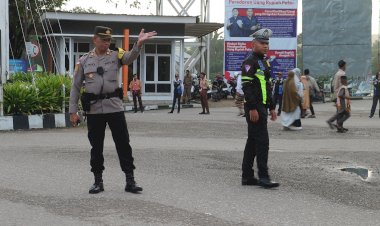 Sinergi-Jamin-Keamanan-Umat-Saat-Beribadah,-Polres-Belu-bersama-Instansi-Terkait-Amankan-Ibadah-Sholat-Idul-Fitri-1447-H