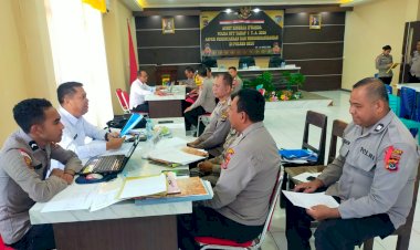 Datangi-Polres-Belu,-Tim-Itwasda-Polda-NTT-Lakukan-Audit-Kinerja-Tahap-I-TA.-2026