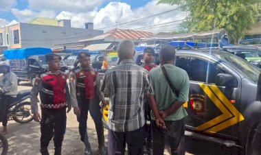 Sisir-Seputaran-Kota,-Tim-Perintis-Samapta-Polres-Belu-Ajak-Masyarakat-Manfaatkan-Layanan-110-bila-Terjadi-Gangguan-Kamtibmas-dan-Laka-Lantas