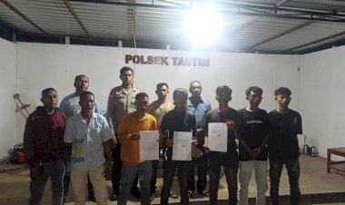 Damai-itu-Indah,-Polsek-Tasifeto-Timur-Resor-Belu-Selesaikan-Kasus-Pengeroyokan-Secara-Restorative-Justice