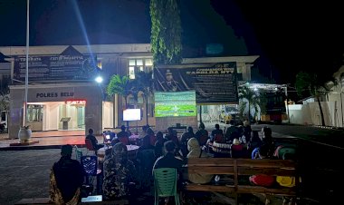 Semarakan-HUT-Bhayangkara-ke-80,-Polres-Belu-dan-Jajaran-Ajak-Masyarakat-Gelar-Nobar-Pembukaan-Piala-Dunia-2026