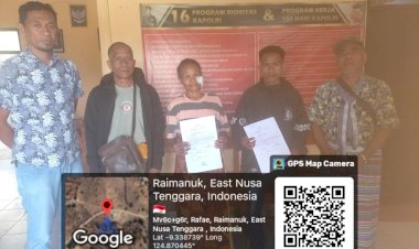 Optimalkan-Restorative-Justice,-Polsek-Raimanuk-Polres-Belu-Damaikan-Bibi-dan-Keponakan-yang-Terlibat-Kasus-Penganiayaan