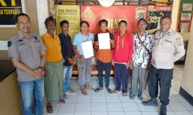 Damai-Itu-Indah,-Polsek-Tasifeto-Barat-Damaikan-Calon-Pasutri-Asal-Tukuneno-yang-Terlibat-Penganiayaan