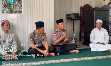 Jumat-Keliling-di-Masjid-Sakinah-Kampung-Alor,-Kapolres-Belu-Perkuat-Silaturahmi-dan-Beri-Penyuluhan-Hukum-untuk-Umat-Muslim-di-Tapal-Batas