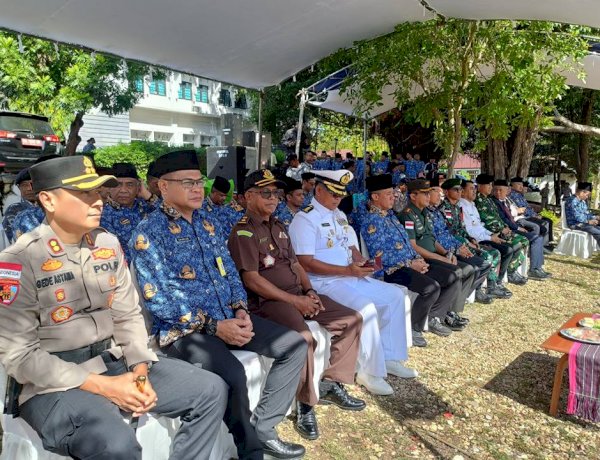 Kapolres Belu Hadiri Upacara Peringatan HUT Korpri ke-54 Tahun 2025