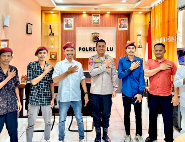 Duduk Bersama Bahas Kamtibmas, Kapolres Belu Sambut Hangat Kunjungan Silaturahmi PMKRI Cabang Atambua
