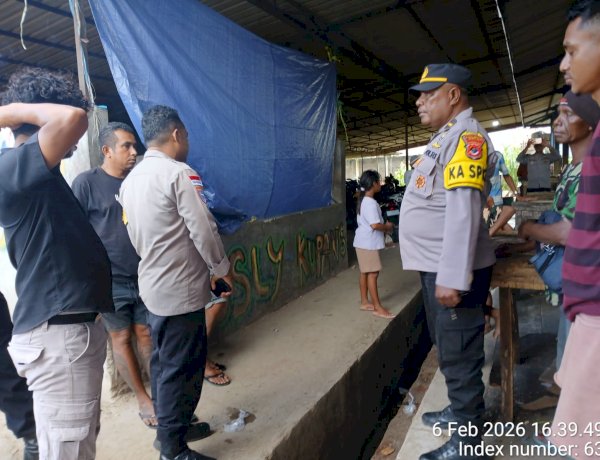Berantas Penyakit Masyarakat, Patroli Unit Pamapta dan Piket Fungsi Polres Belu Bubarkan Praktik Judi Sabung Ayam dan Bola Guling